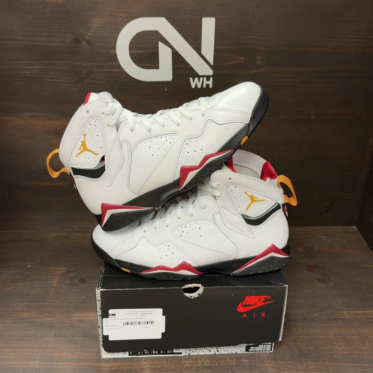 Jordan 7 Retro Cardinal (2022) - Image 1