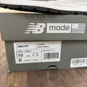 New Balance 997 MiUSA Grey Orange - Image 6