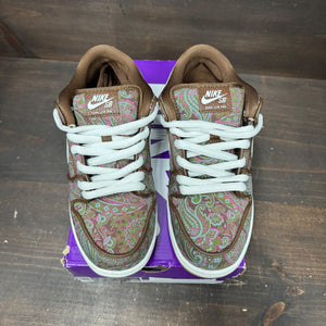 Nike SB Dunk Low Pro Paisley Brown Size 8 (Pre-Owned) - side