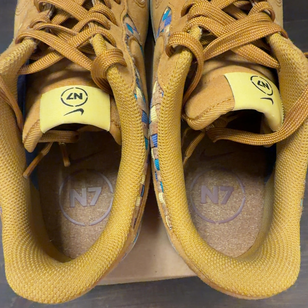 Nike Air Fore 1 Low N7 Woven Cork Size 10 (Pre-Owned) - Image 5