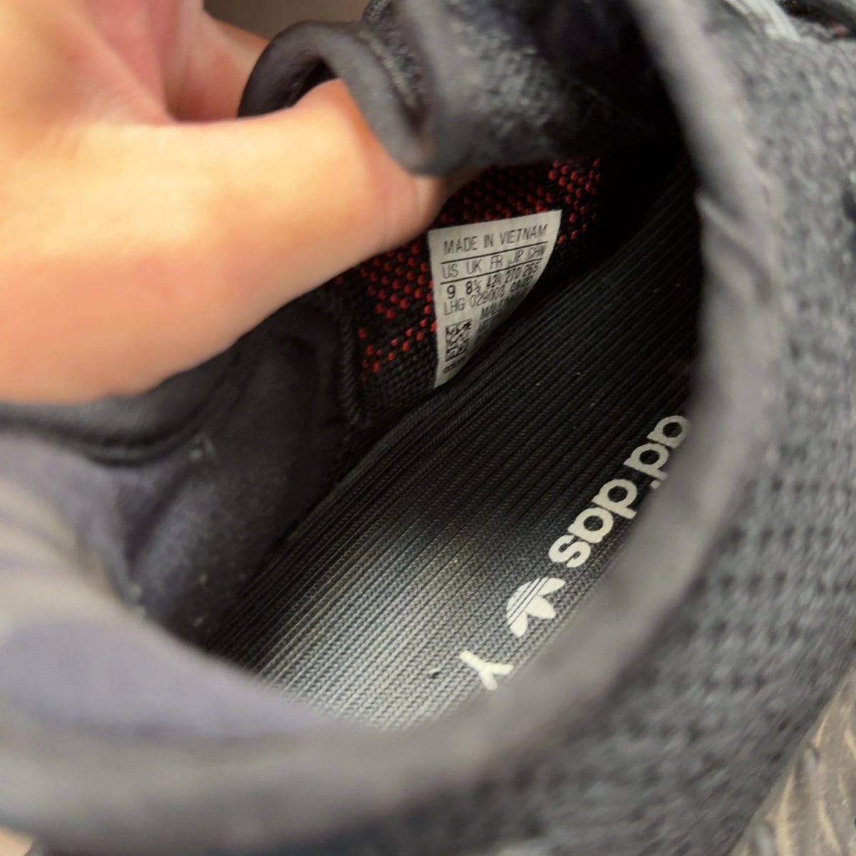 adidas Yeezy Boost 350 V2 Black Red - Image 7