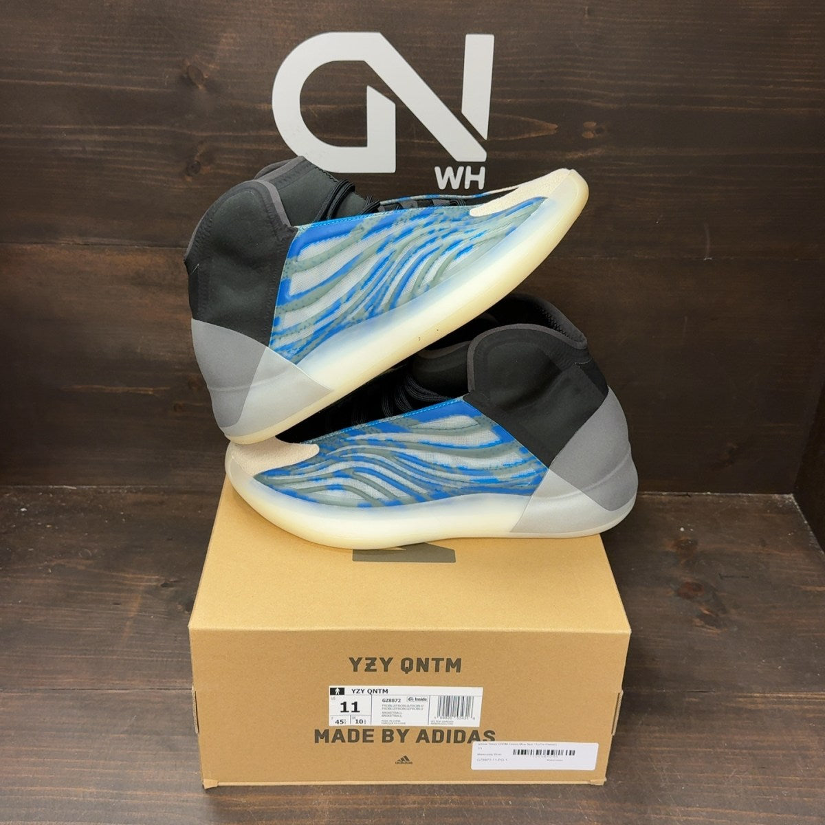 adidas Yeezy QNTM Frozen Blue - Image 1