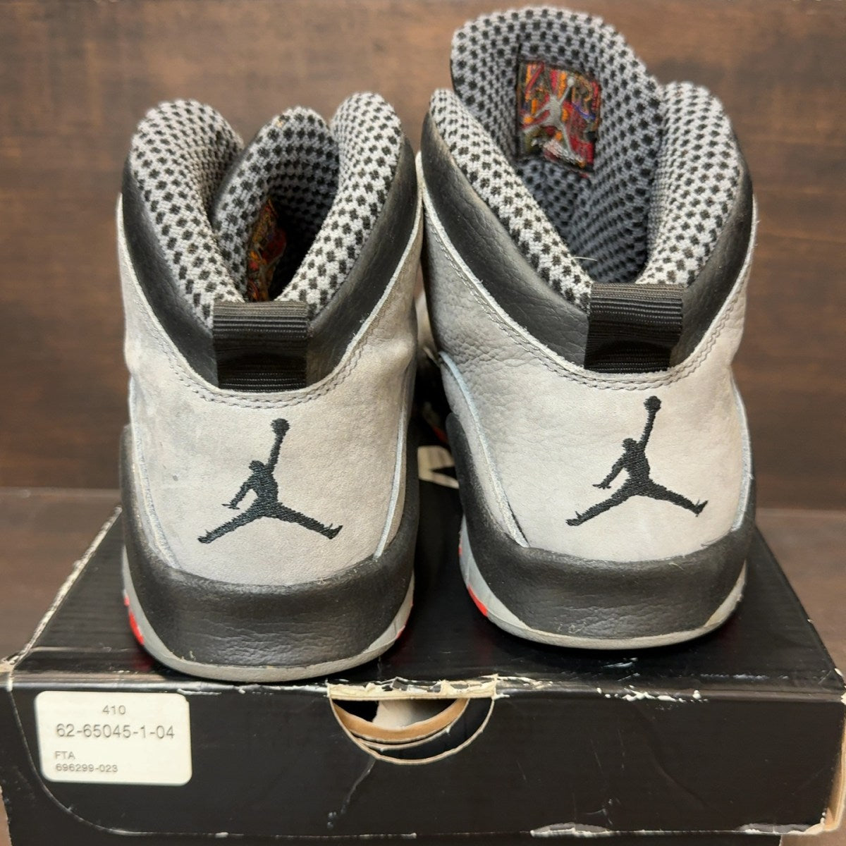 Jordan 10 Retro Cool Grey (GS) Size 7Y (Pre-Owned) - Image 5