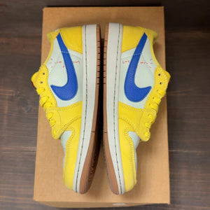 Jordan 1 Retro Low OG SP Travis Scott Canary (Women's) Size 8.5W (Pre-Owned) - aux