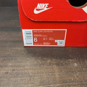 Nike Dunk Low Arizona State Size 6 (Pre-Owned)