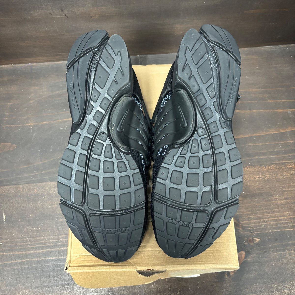 Nike Air Presto Off-White Black (2018) Size 10 (Pre-Owned) - box