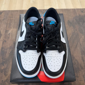 Jordan 1 Retro Low OG Black Dark Powder Blue - Image 2