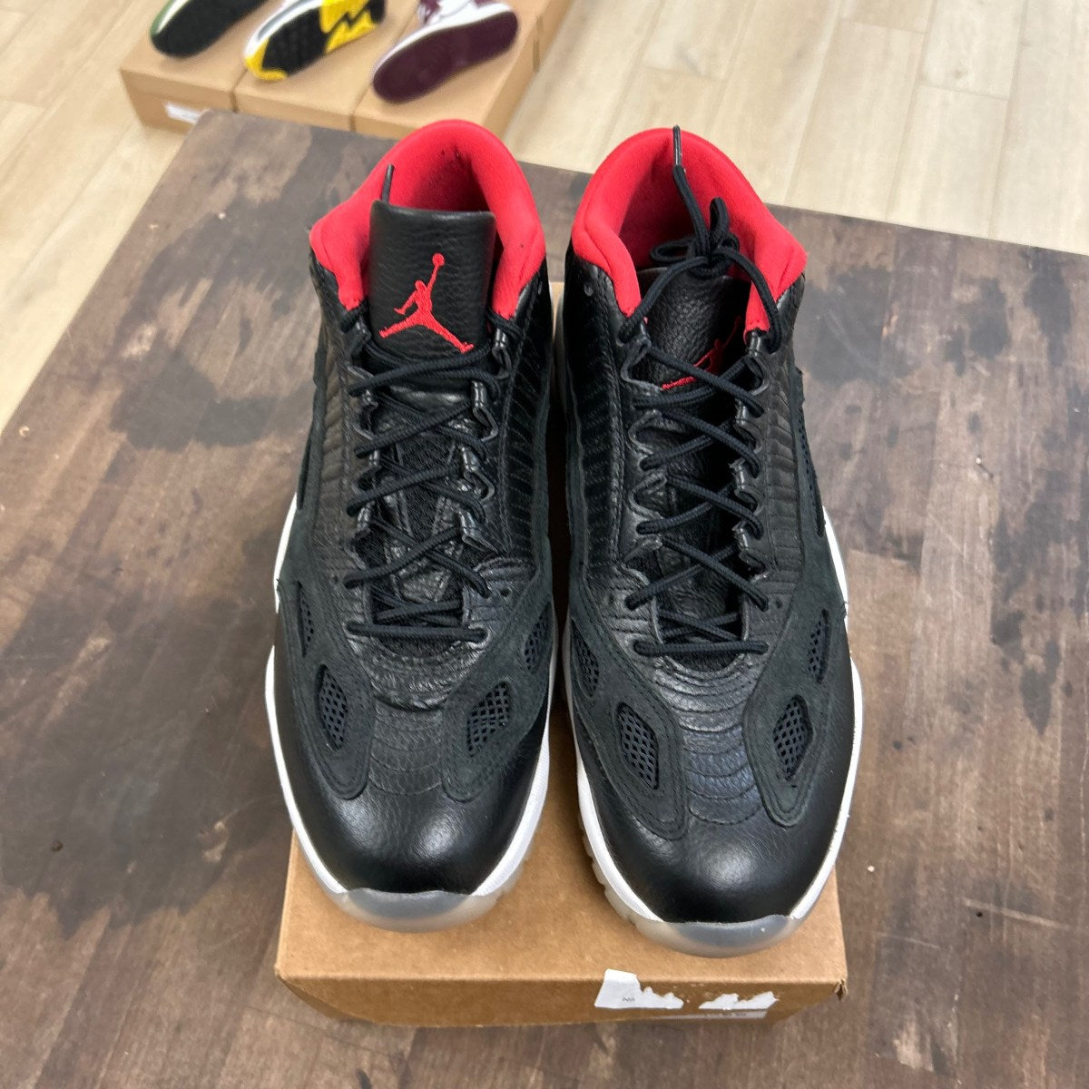Jordan 11 Retro Low IE Bred (2021) Size 11.5 (Pre-Owned) - Image 2