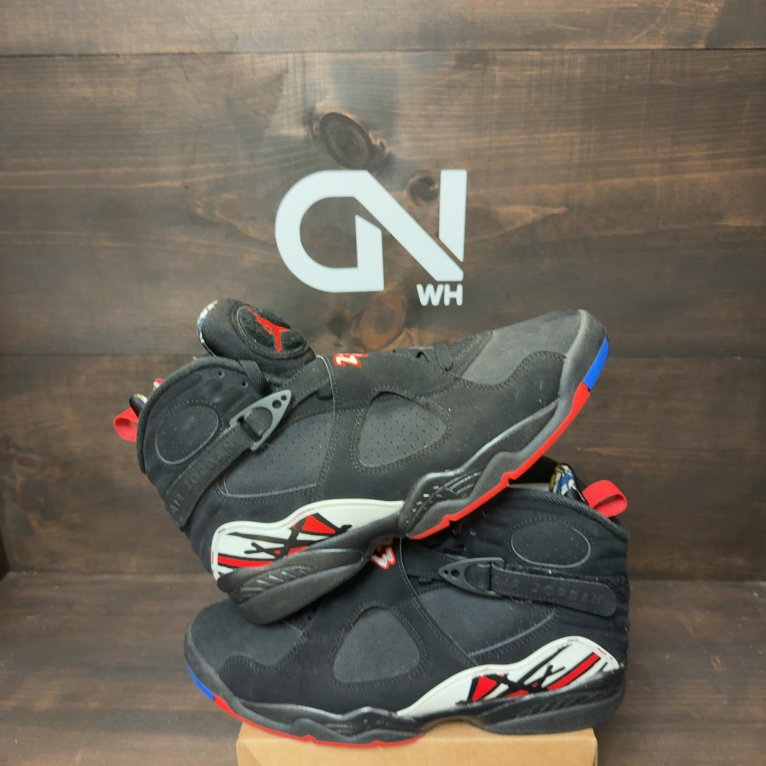 Jordan 8 Retro Playoffs (2023) Size 9.5 (Pre-Owned) - Image 1