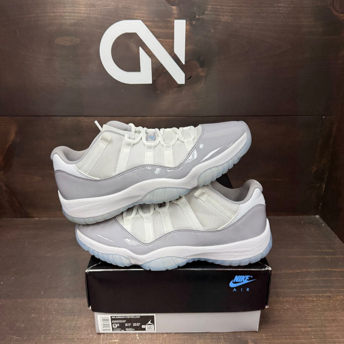 Jordan 11 Retro Low Cement Grey - Image 1