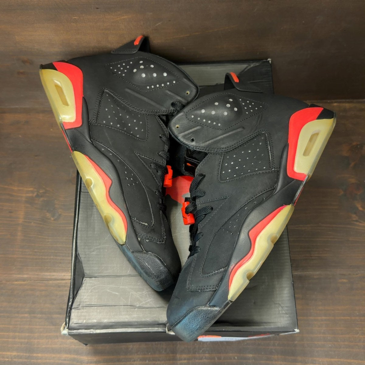Jordan 6 Retro Infrared Black (2014) - Image 2