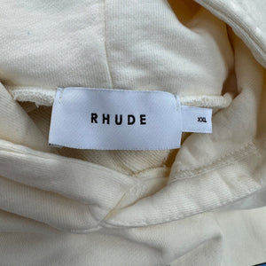 Rhude University Hoodie Cream Size XXL (Pre-Owned) - side