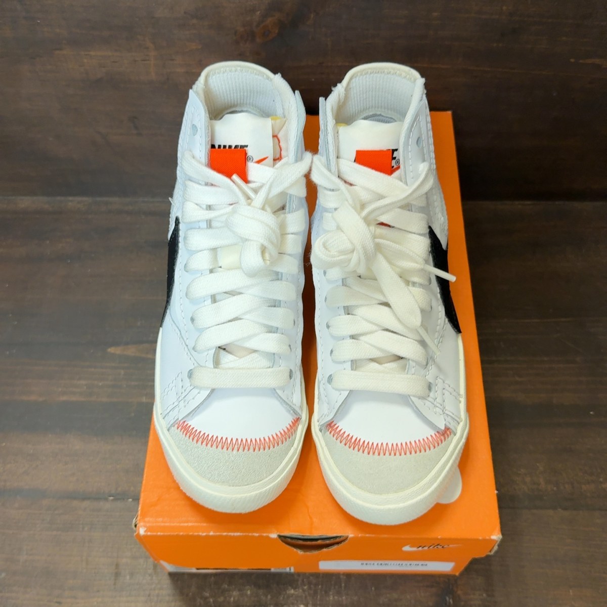 Nike Blazer Mid 77 Jumbo White Black Sail (Women's) - Image 3