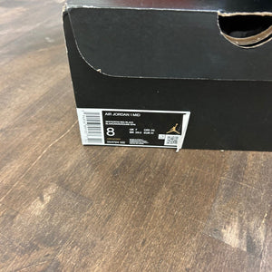 Jordan 1 Mid Gym Red Black White - Image 6