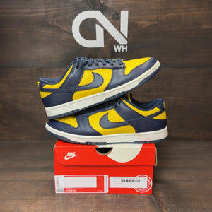 Nike Dunk Low Michigan (2021) Size 10.5 (Pre-Owned) - Image 1