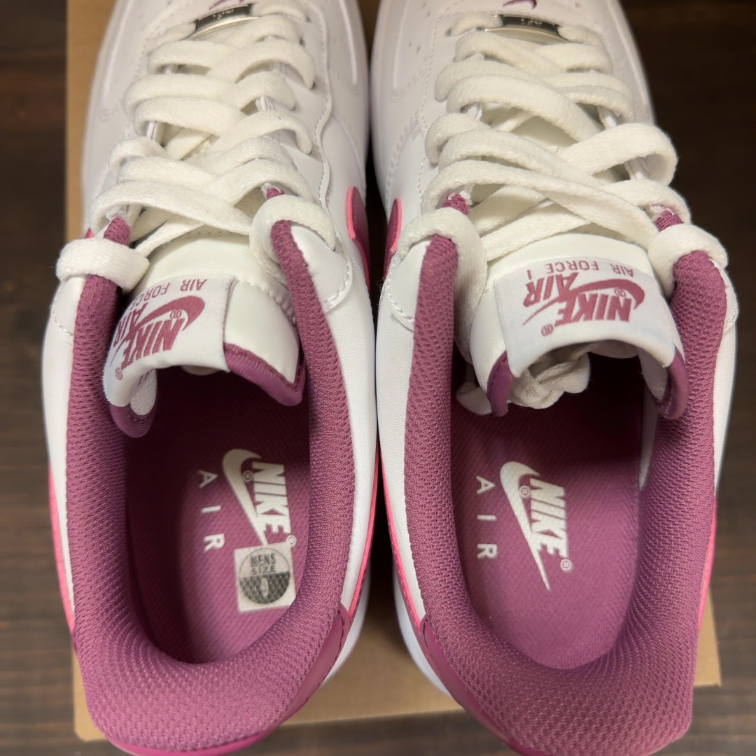 Nike Air Force 1 Low Light Bordeaux Size 9 (Pre-Owned) - Image 5