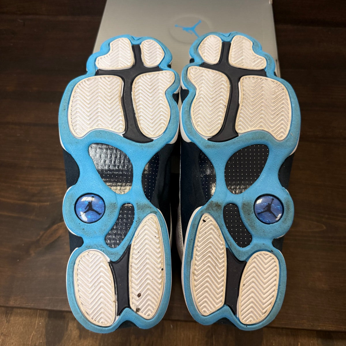 Jordan 13 Retro Obsidian Powder Blue White - Image 5