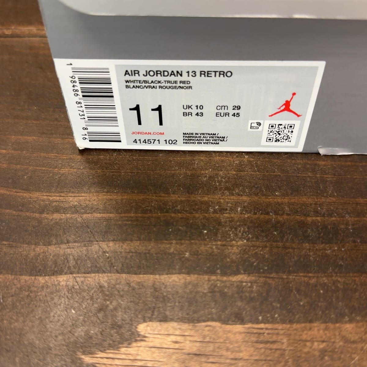 Jordan 13 Retro OG Chicago (2026) Size 11 (Pre-Owned) - aux