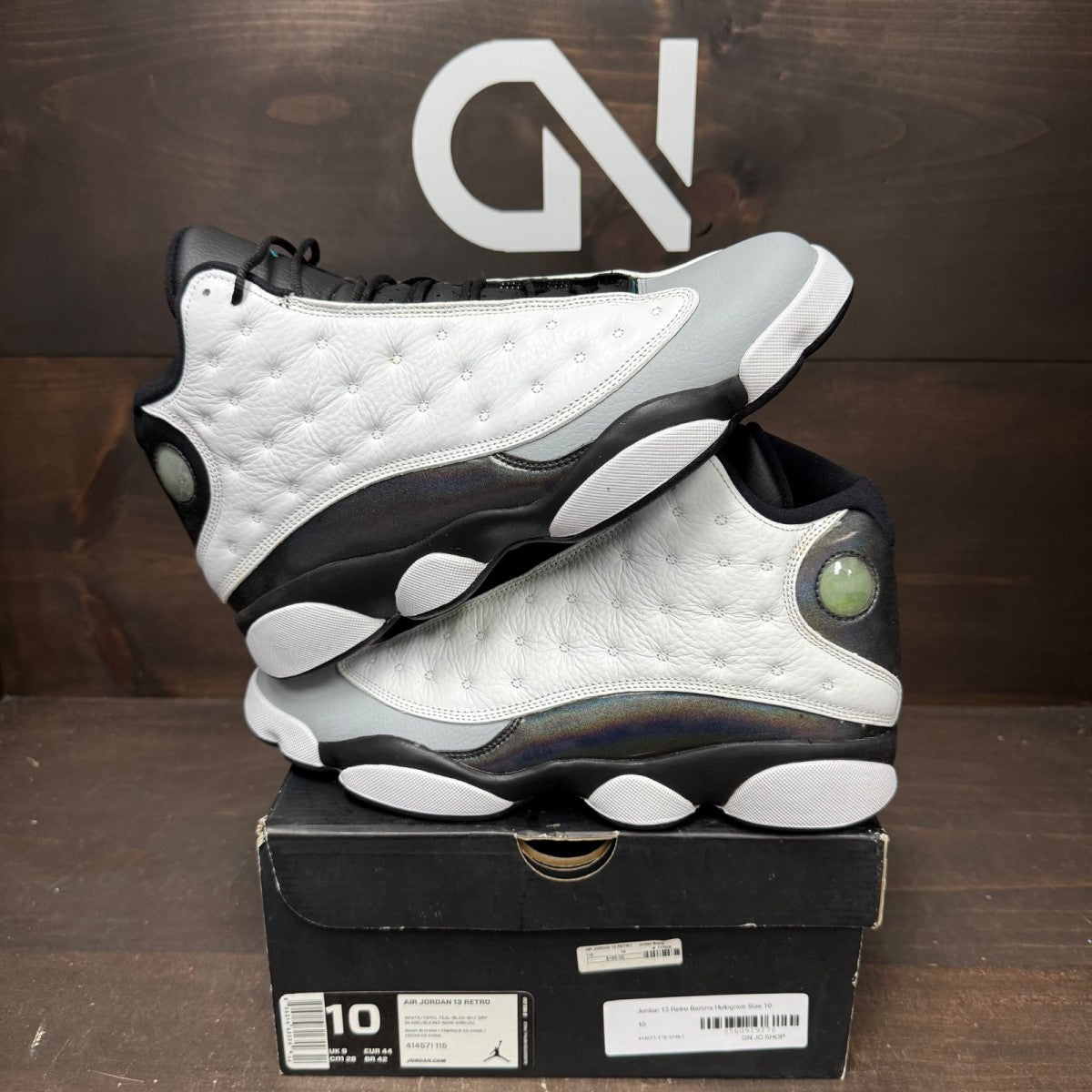 Jordan 13 Retro Barons Hologram Size 10 - Image 1