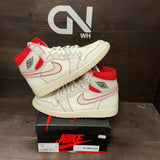 Jordan 1 Retro High Phantom Gym Red Size 12 (Pre-Owned) - front