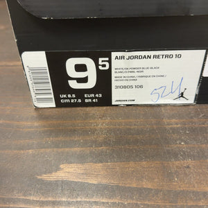 Jordan 10 Retro Powder (2014) Size 9.5 (Pre-Owned) - aux