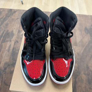 Jordan 1 Retro High OG Patent Bred Size 8 (Pre-Owned) - Image 2