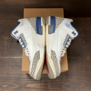Jordan 3 Retro True Blue (2016) Size 11 (Pre-Owned) - aux