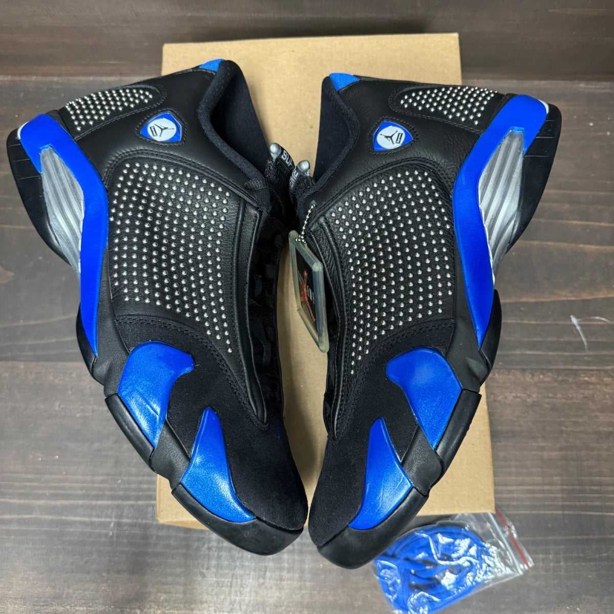 Jordan 14 Retro Supreme Black Size 11.5 (Pre-Owned) - Image 3