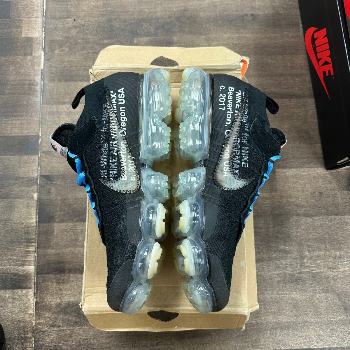 Nike Air VaporMax Off-White Black (2018) - Image 7