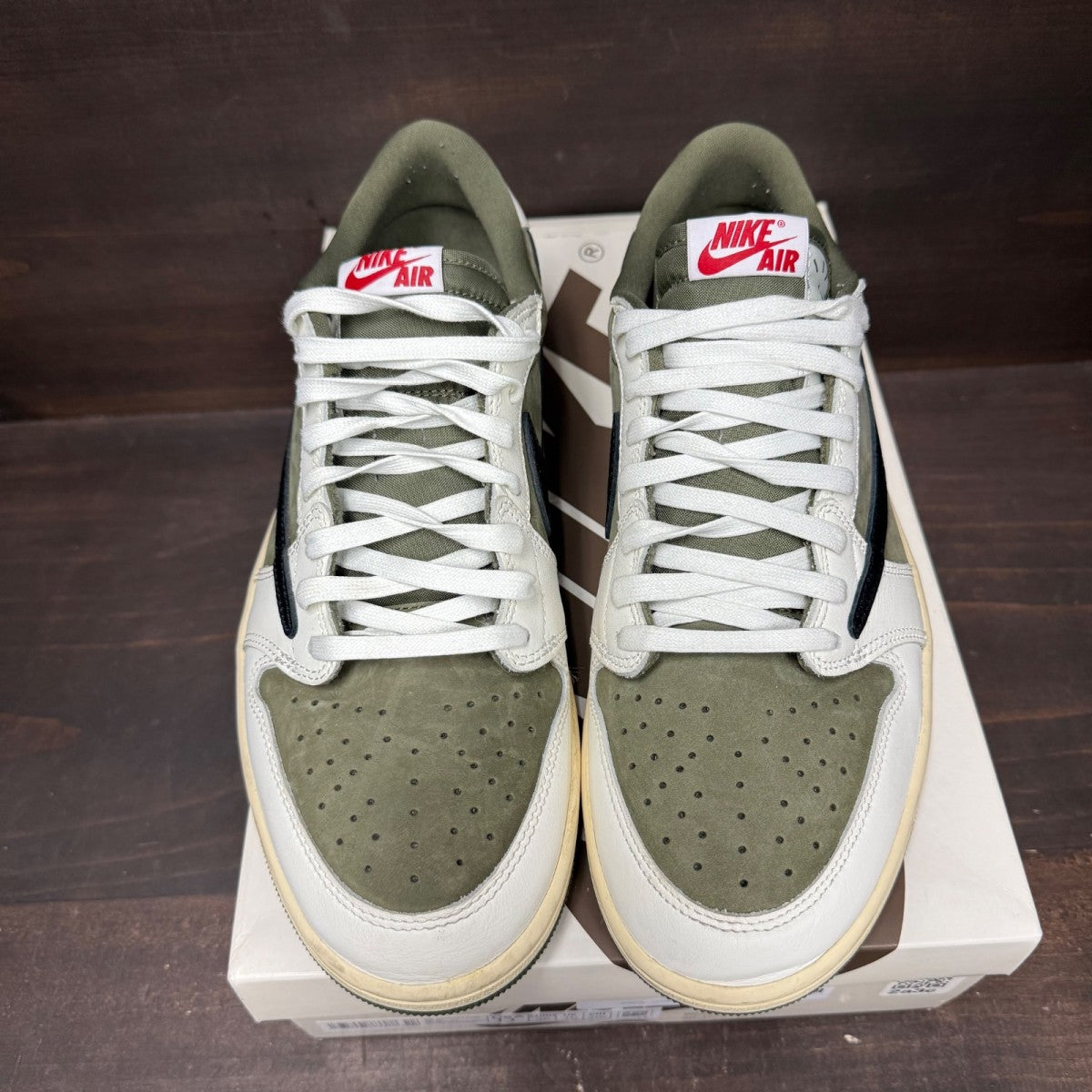 Jordan 1 Retro Low OG SP Travis Scott Medium Olive - Image 2
