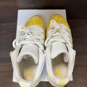Jordan 11 Retro Low Yellow Snakeskin (Women's) - Image 5