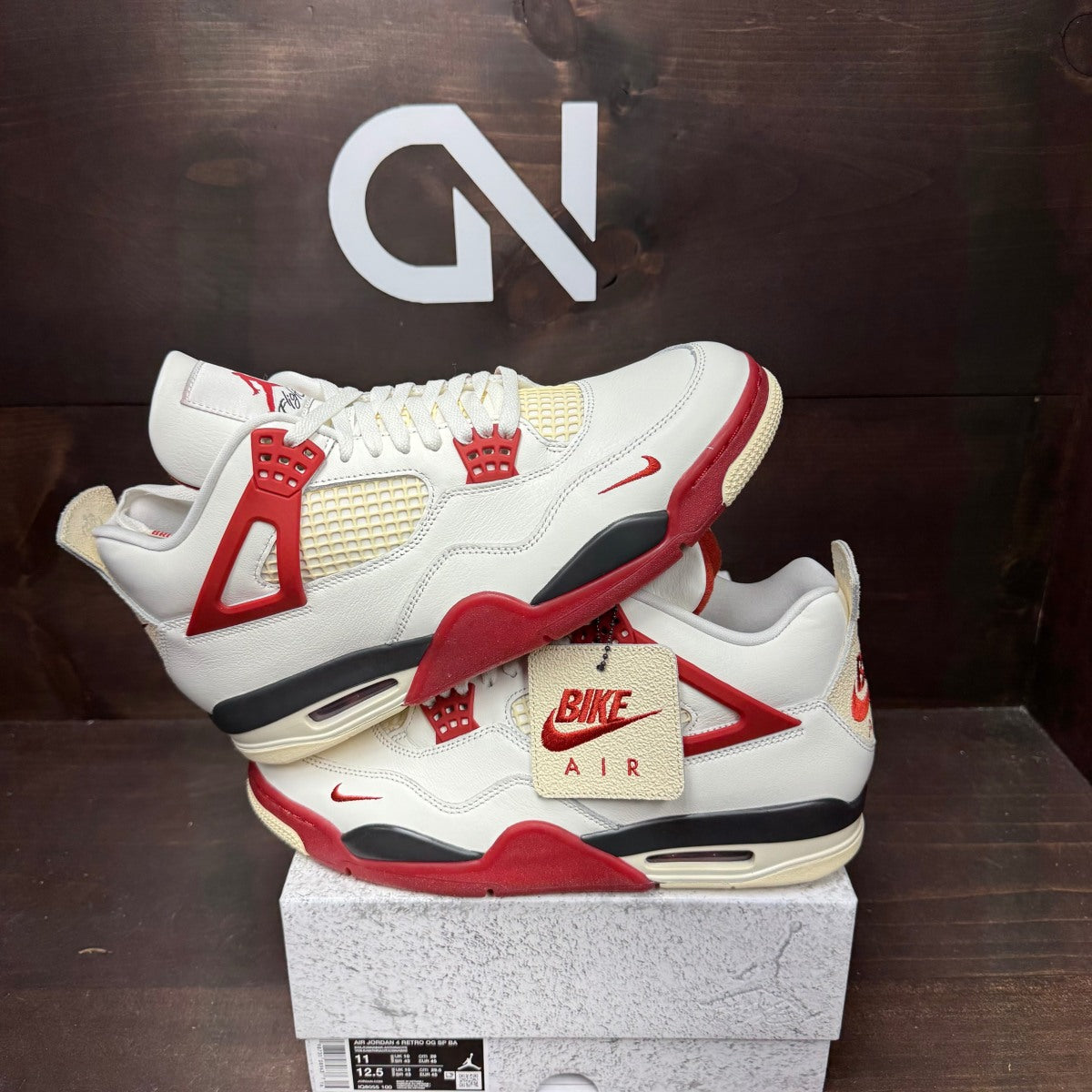 Jordan 4 Retro OG Nigel Sylvester Brick After Brick - Image 1