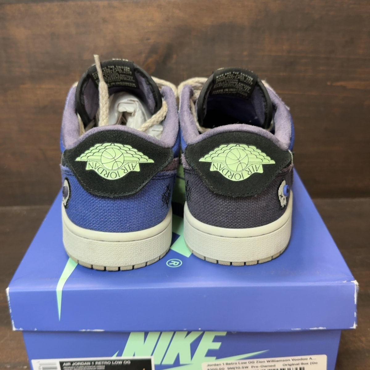 Jordan 1 Retro Low OG Zion Williamson Voodoo Alternate - Image 4