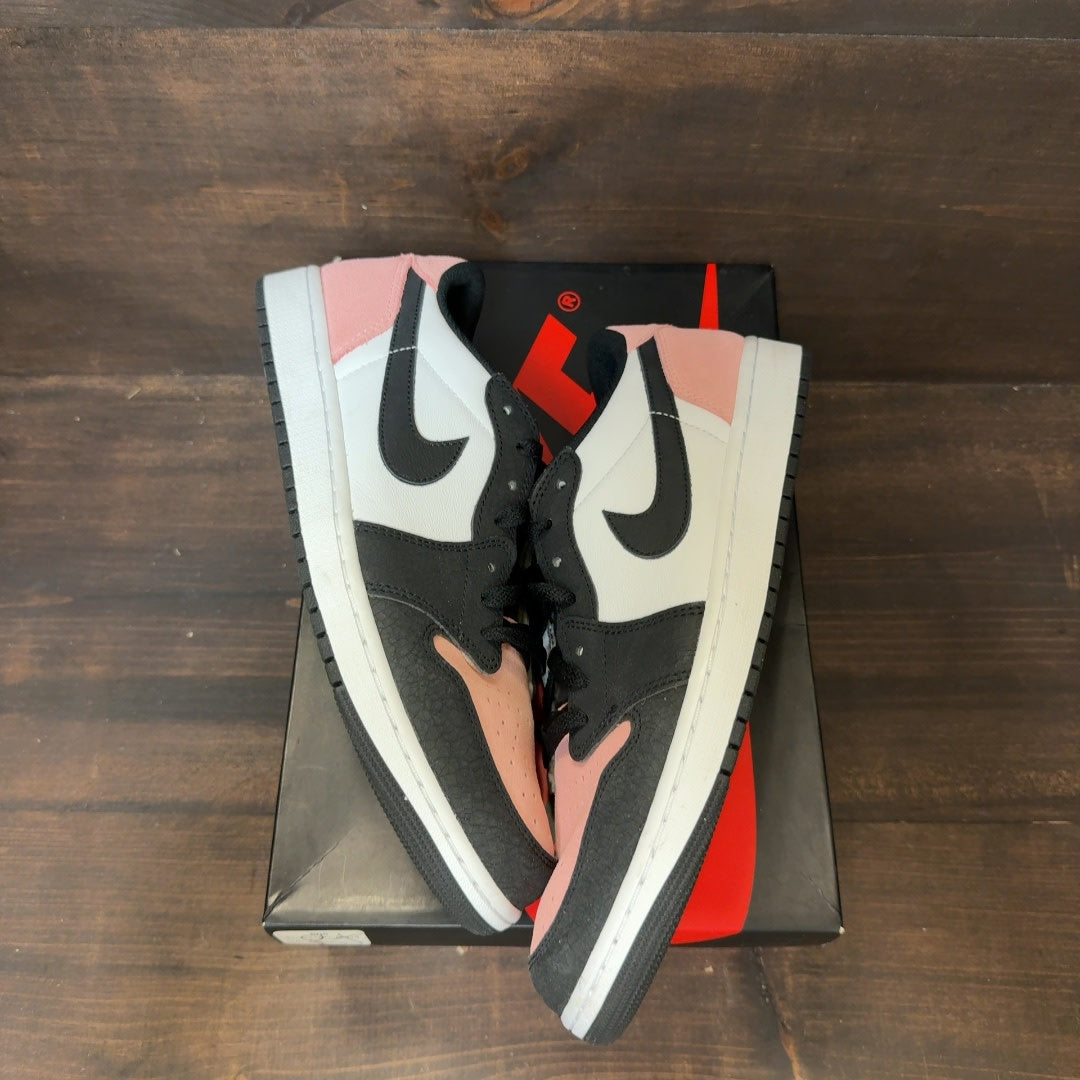 Jordan 1 Low OG Bleached Coral Size 12 (Pre-Owned) - Image 2