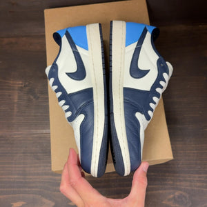 Jordan 1 Low OG Obsidian UNC Size 9.5 (Pre-Owned) - Image 4