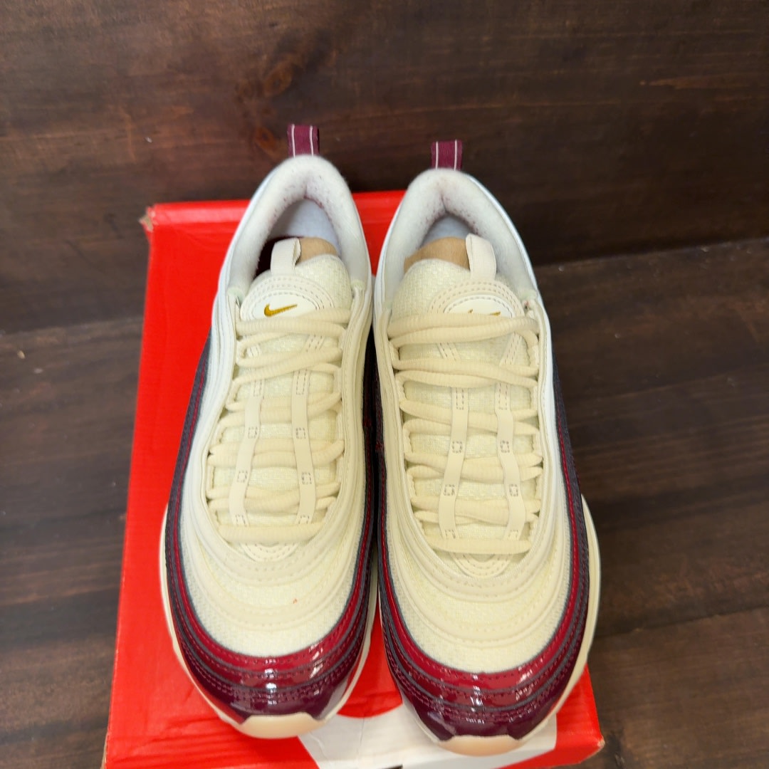 Nike Air Max 97 Dark Beetroot (Women's) Size 7W (Pre-Owned)