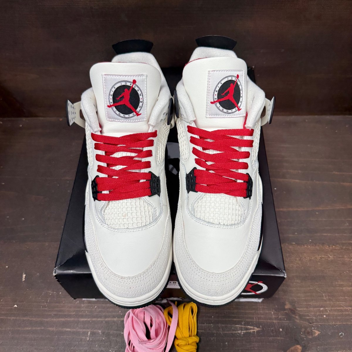 Jordan 4 Retro OG Flight Club Size 11.5 (Pre-Owned) - back