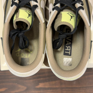 Jordan 1 Retro Low Golf Travis Scott Neutral Olive - Image 6
