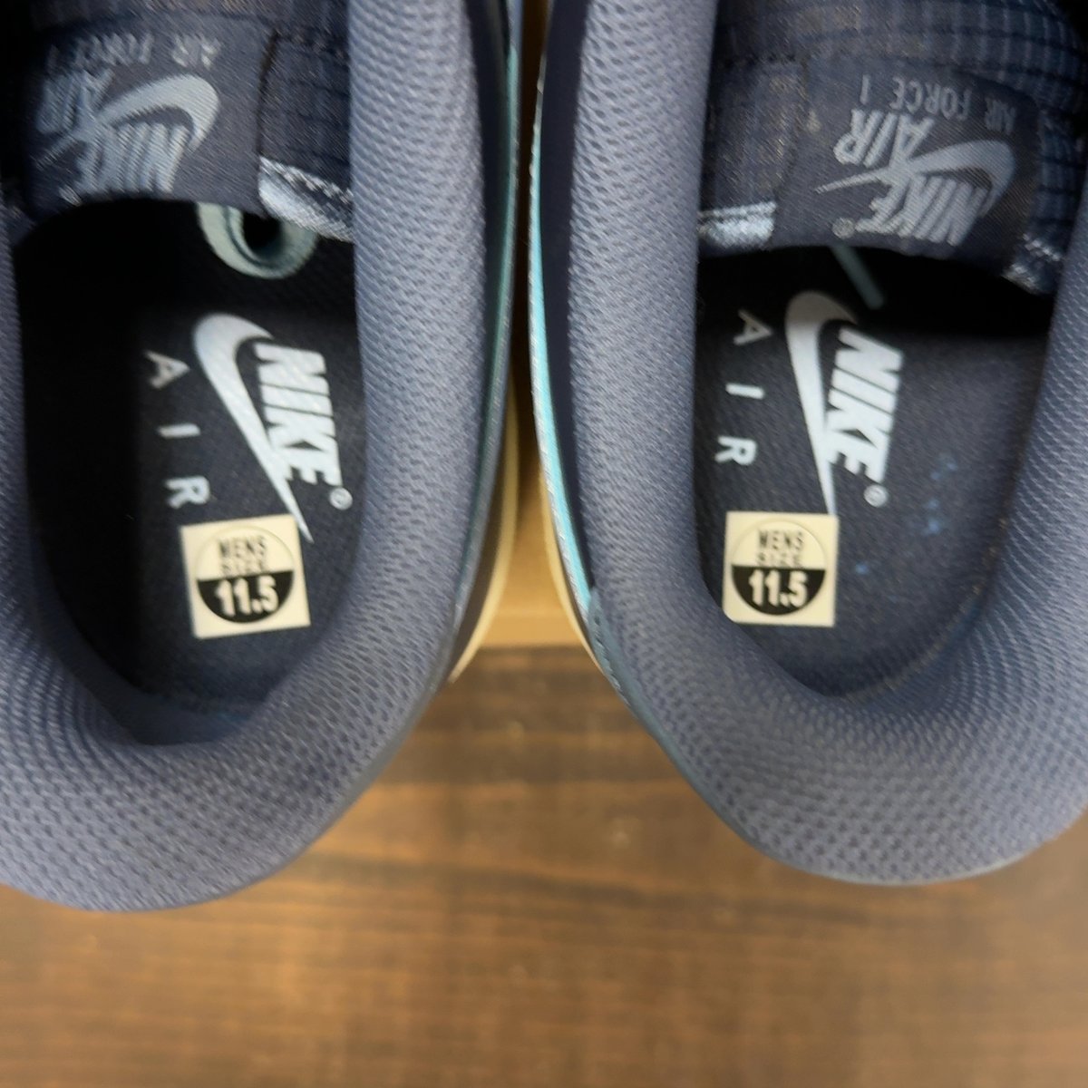 Nike Air Force 1 Low '07 Obsidian Diffused Blue Size 11.5 (Pre-Owned) - Image 6