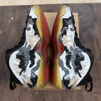 Nike Air Foamposite One Fighter Jet Size 11 (Pre-Owned) - Image 4