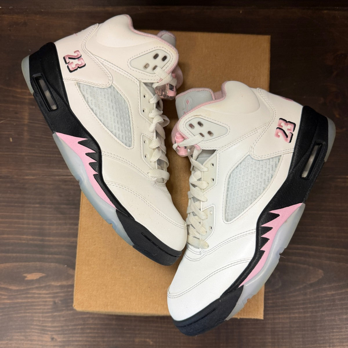 Jordan 5 Retro Medium Soft Pink Size 8 (Pre-Owned) - Image 2