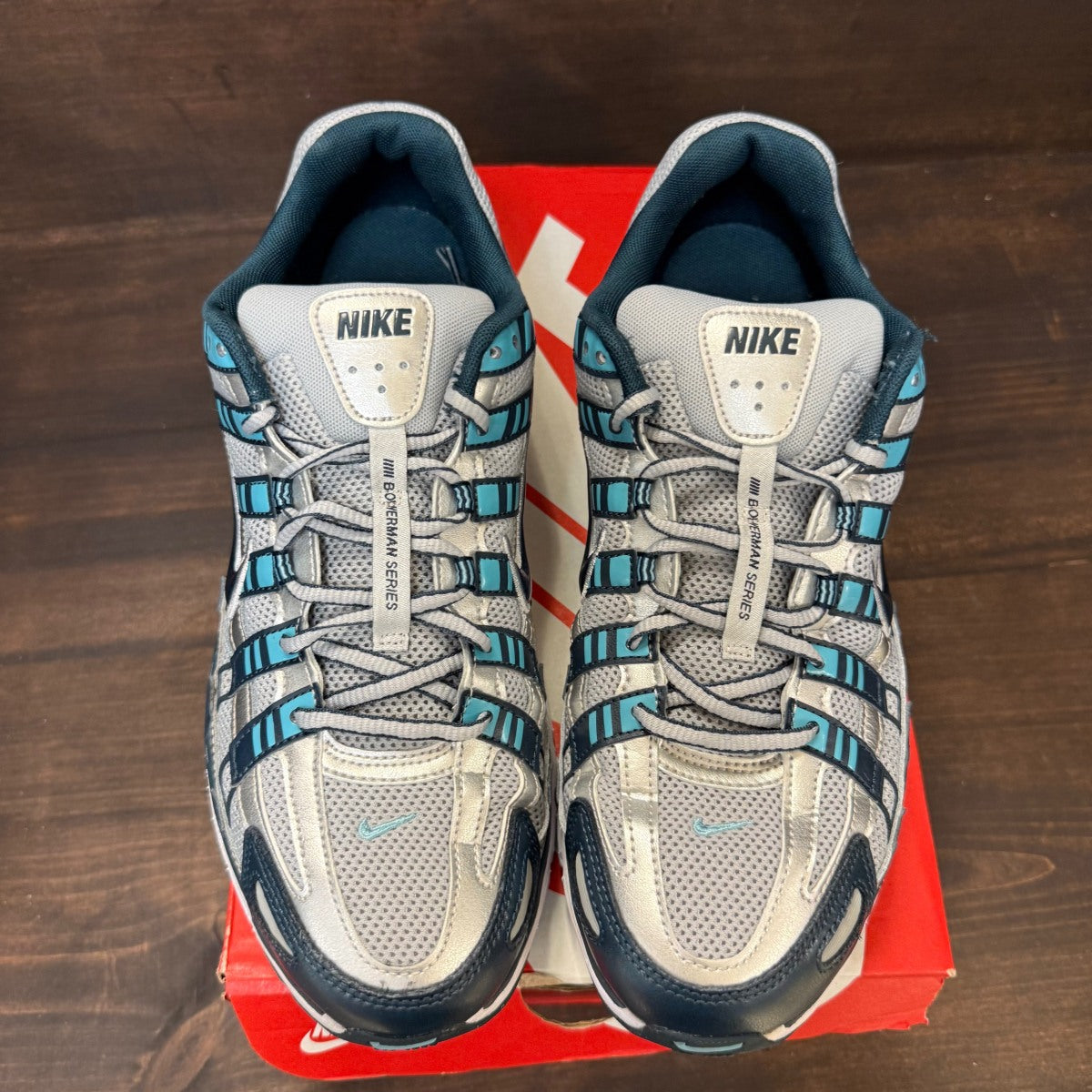 Nike P-6000 Armory Navy Flat Silver - Image 2