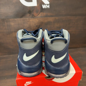 Nike Air More Uptempo Cool Grey Midnight Navy - Image 4