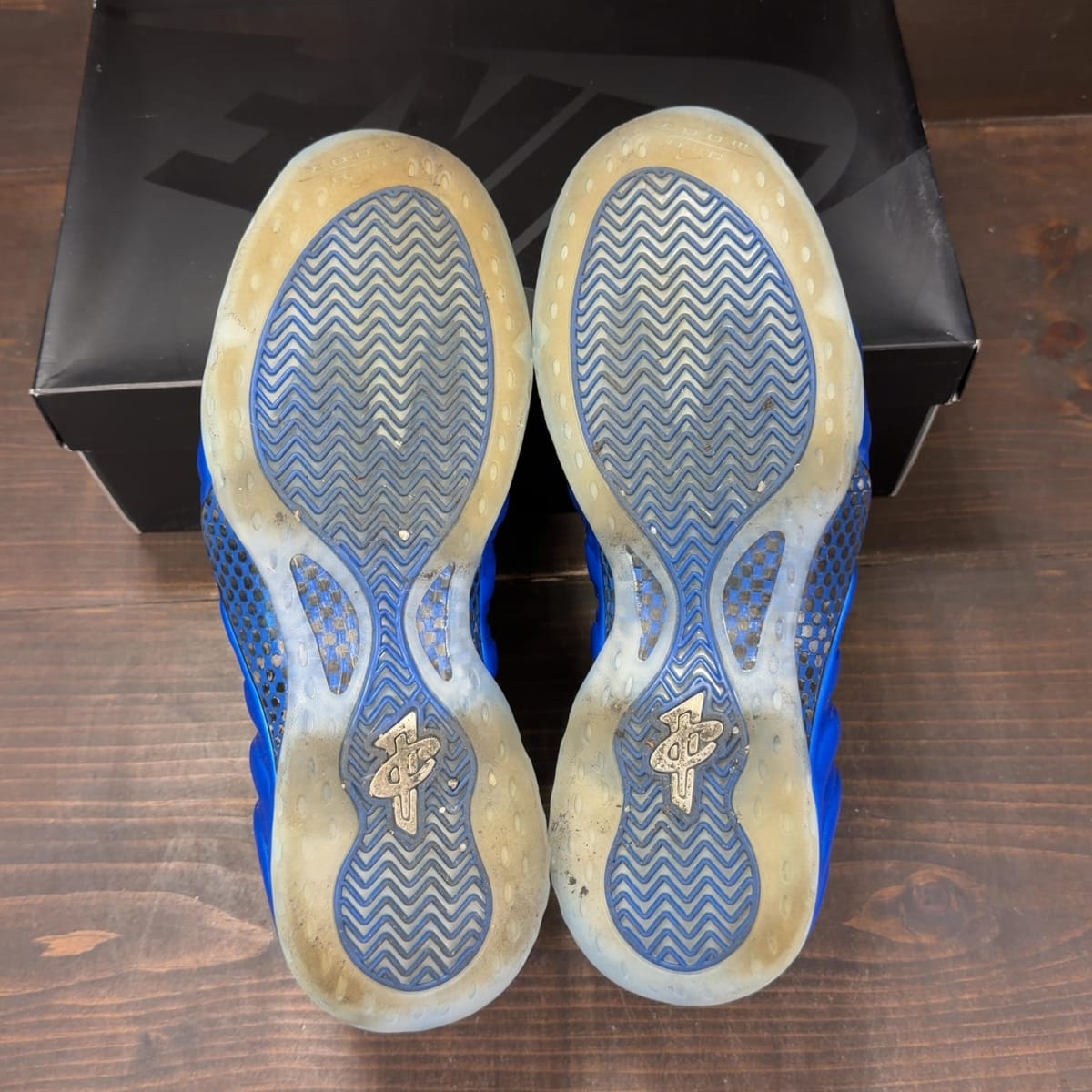 Nike Air Foamposite One International Blue Size 13 (Pre-Owned) - aux