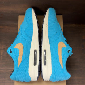 Nike Air Max 1 Corduroy Baltic Blue Size 12 (Pre-Owned) - Image 6