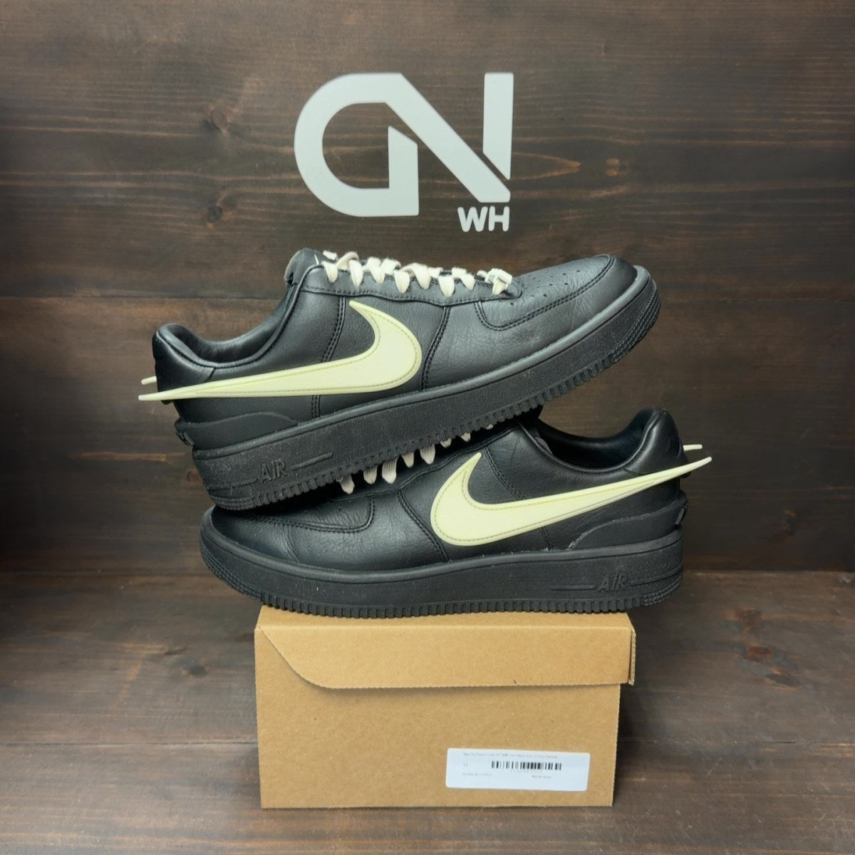 Nike Air Force 1 Low SP AMBUSH Black Size 11 (Pre-Owned) - Image 1
