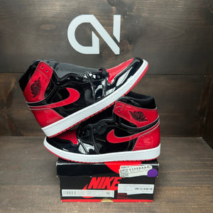 Jordan 1 Retro High OG Patent Bred - Image 1