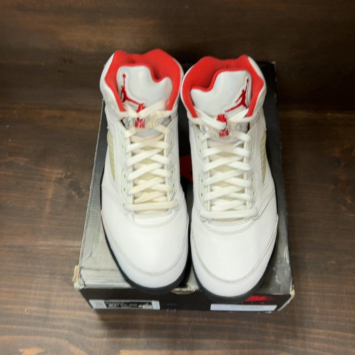 Jordan 5 Retro Fire Red Silver Tongue (2020) - Image 3