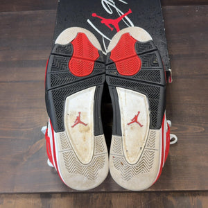 Jordan 4 Retro Red Cement Size 10 (Pre-Owned)