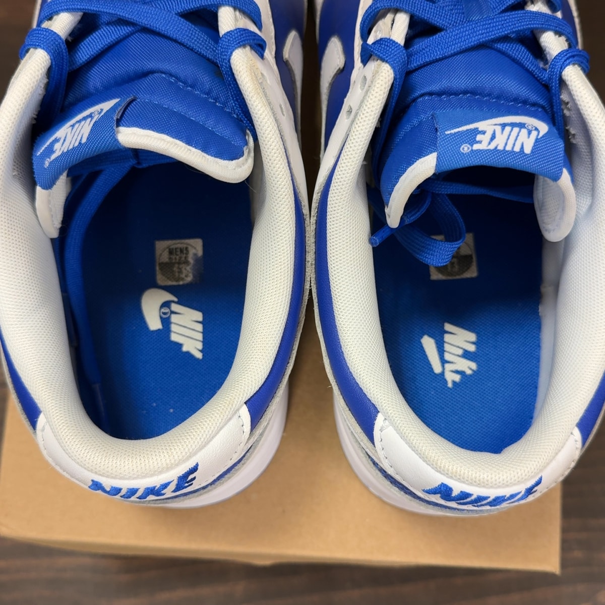Nike Dunk Low Racer Blue White Size 13 (Pre-Owned) - Image 6